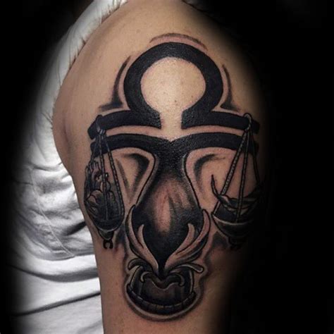 Tatuajes de libra del zodiaco